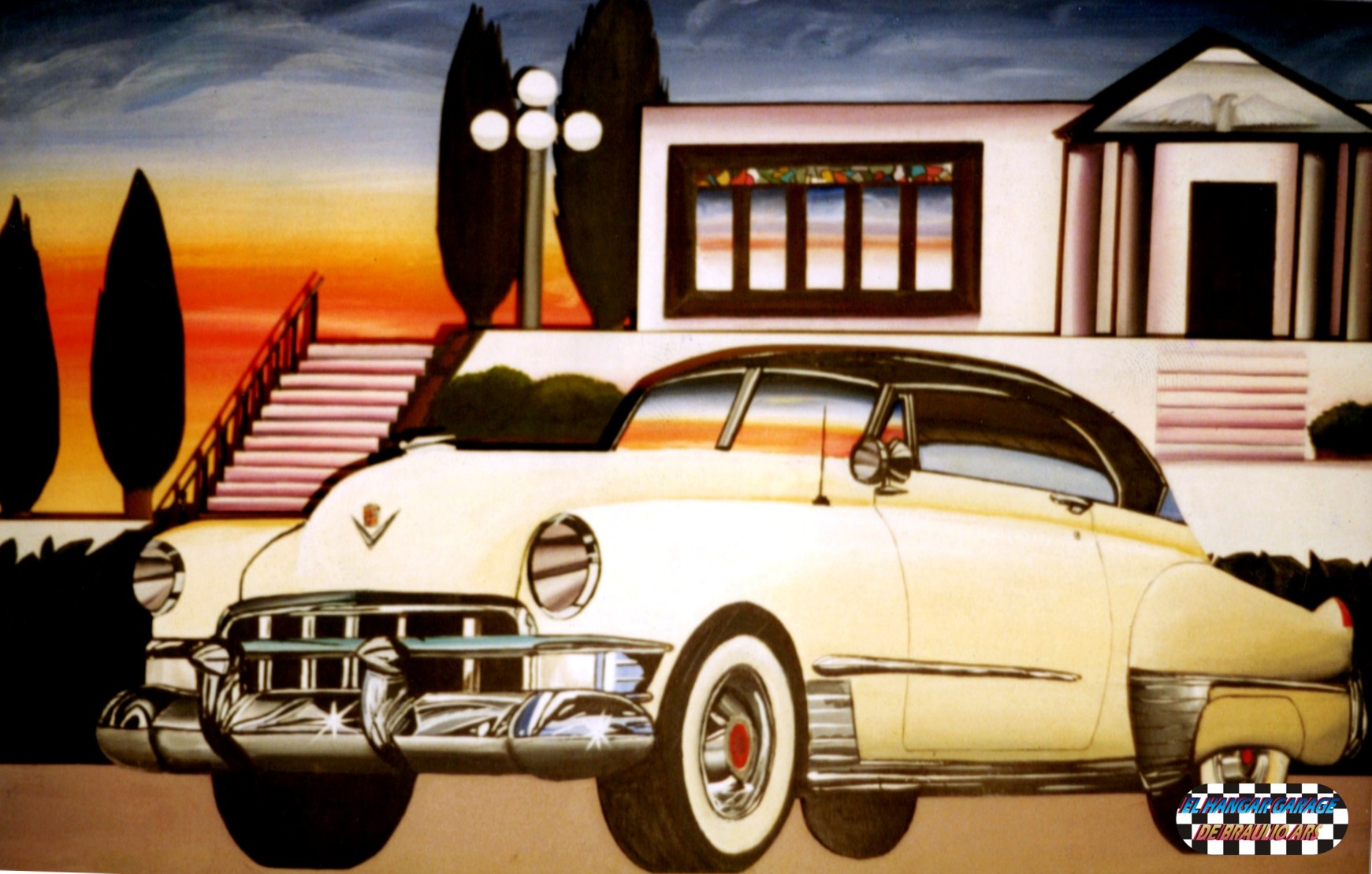 cadillac coupe  1949 de Braulio Alducin 1993.jpg