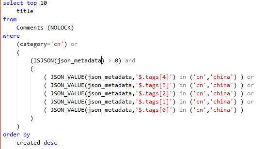 SteemSQL 教程 - 如何使用 ISJSON 和 JSON_VALUE 函数？SteemSQL Tutorial - How to Fix "JSON text is not properly formated. Unexpected character '.' is found at position 0."?