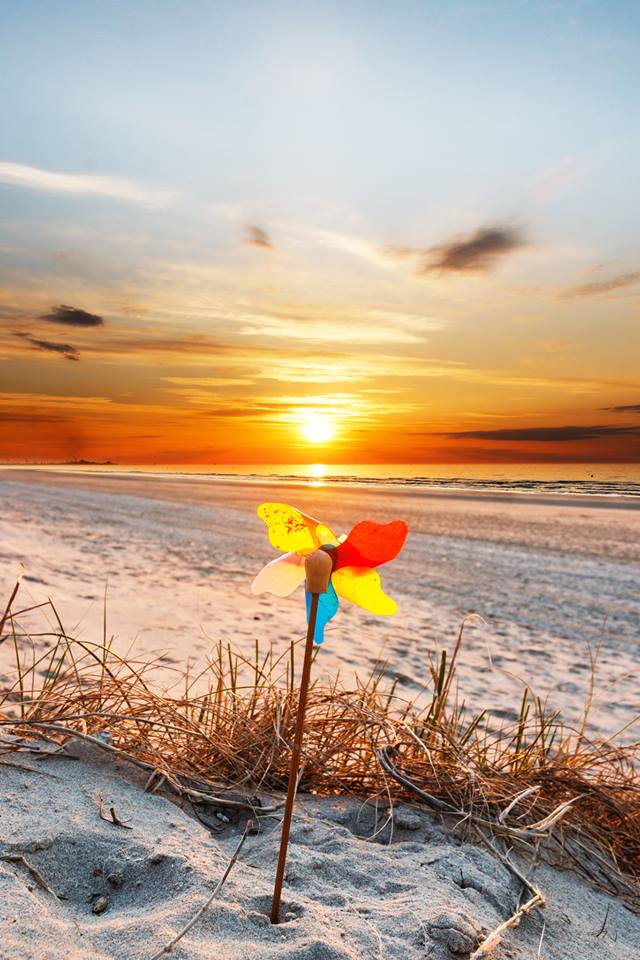 " plage de pornichet (44) france.