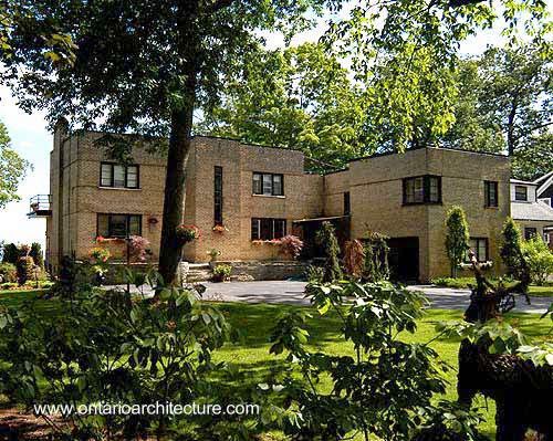 Casa moderna estilo Internacional en Port Credit, Ontario 1939.jpg