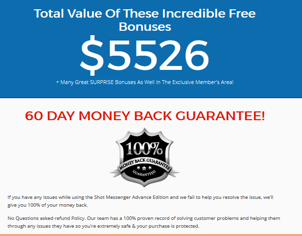 Shot Messenger Pro Advance Upgrade OTO 1 Free Bonus.png