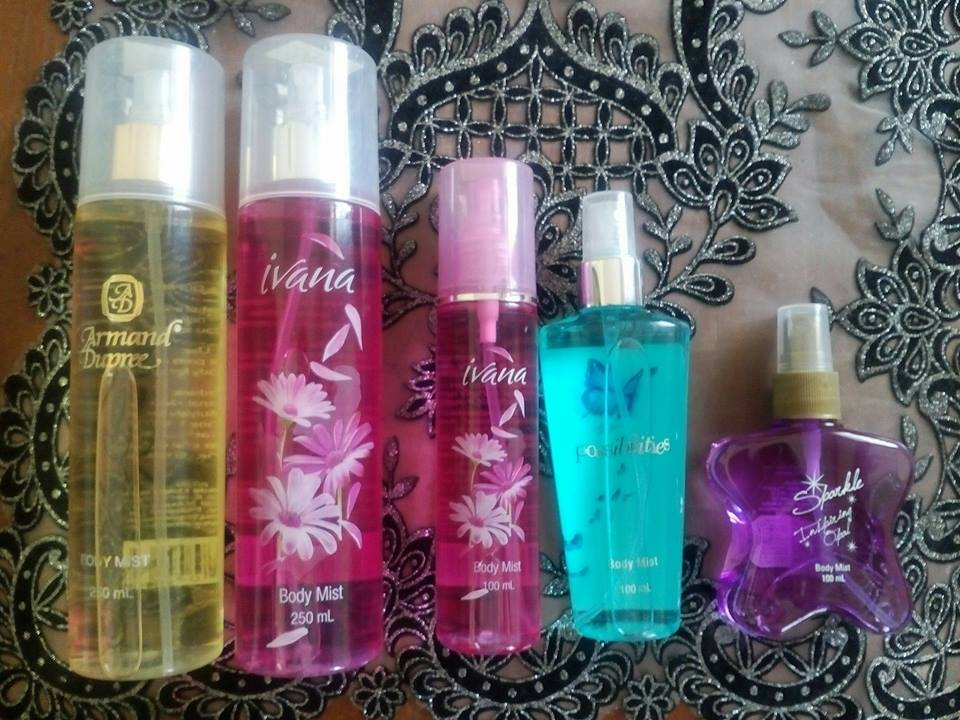 Ivana body mist hot sale