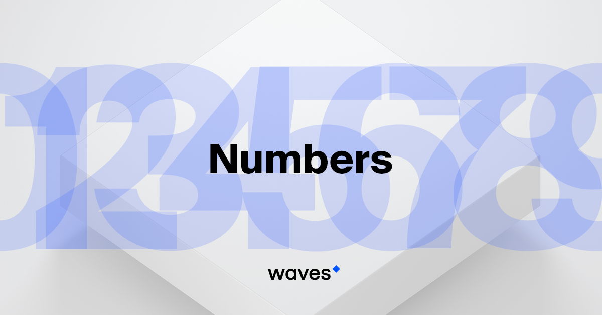 Waves Platfrom: 1 Miilion Block Reached and Other Numbers