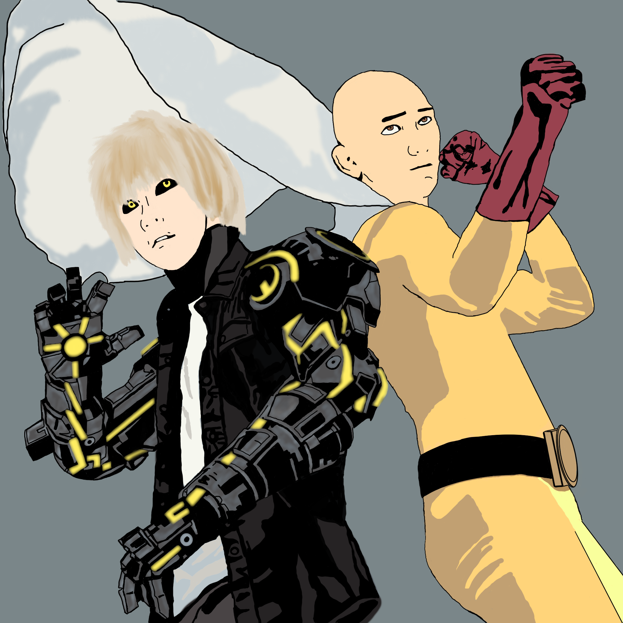 Featured image of post One Punch Man Genos Fanart Read genos x reader from the story one punch man lemons by sugalicks sugalicks with 54 872 reads
