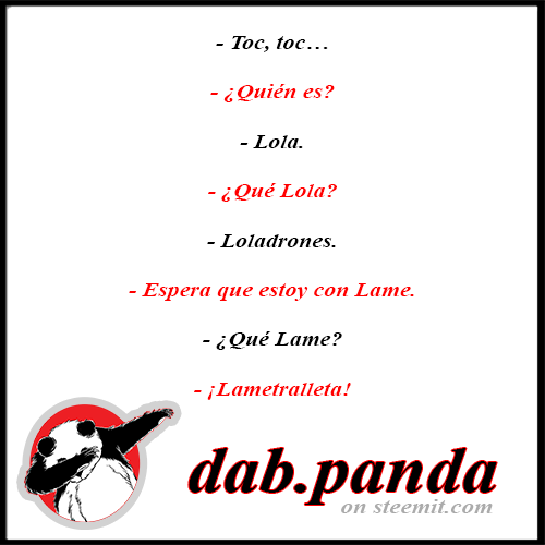 Chiste Dab Lola Y Lame Steemit