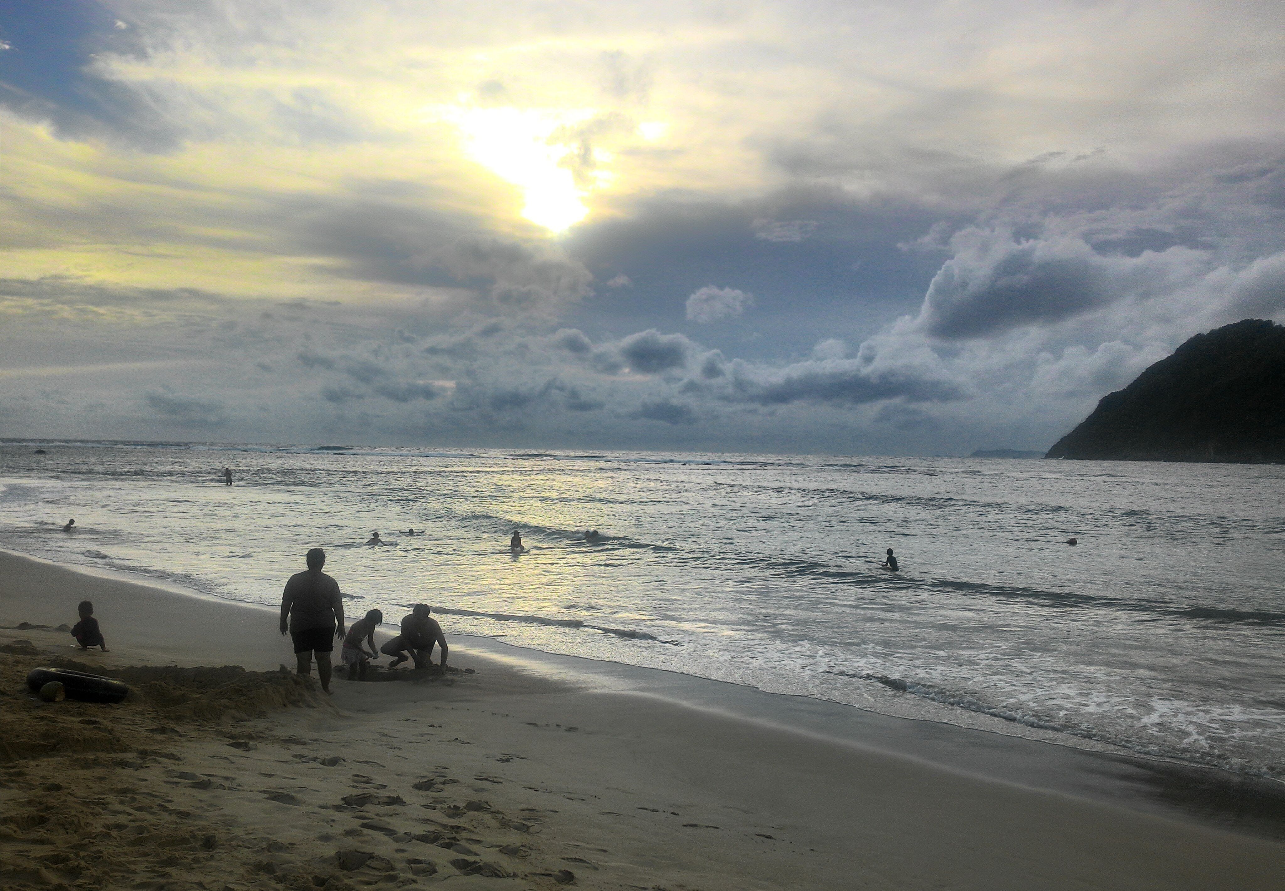 Sunset Di Pantai Lampu Uk Banda Aceh Sunset At The Lampu