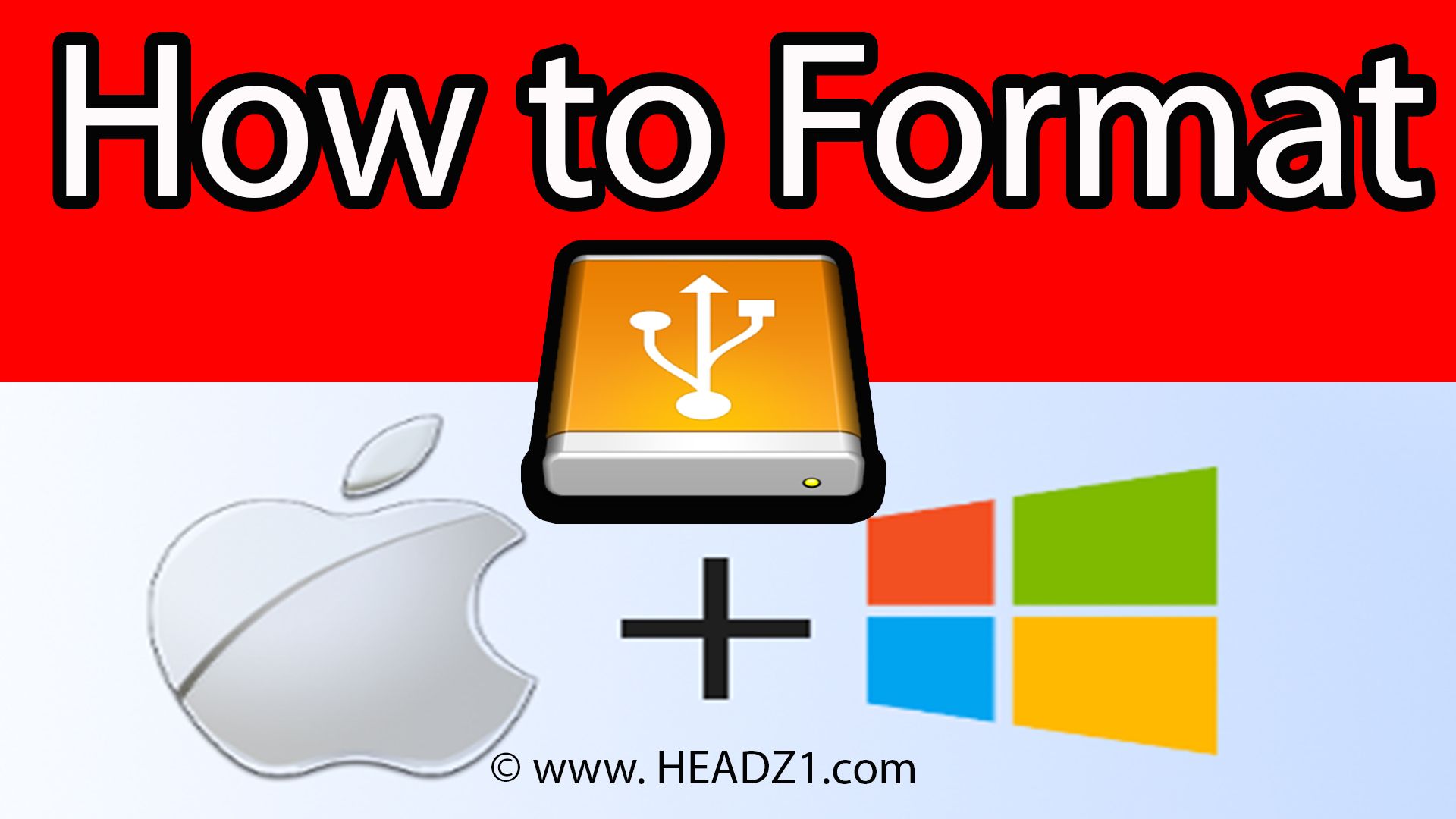 How to format an external hard drive for mac