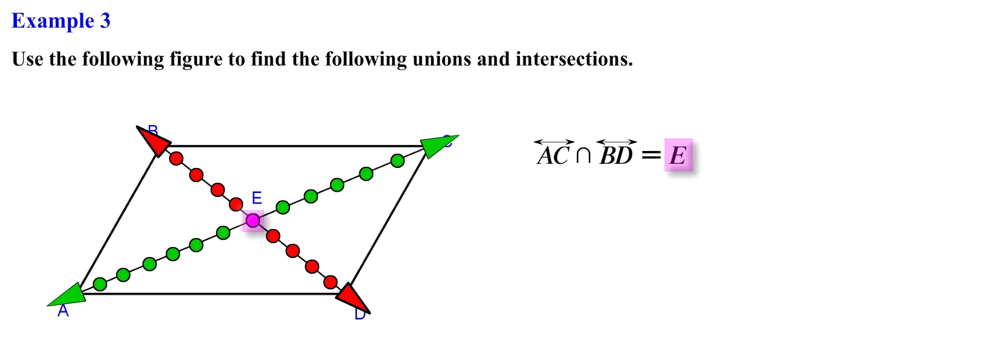 Intersection Diagram Geometry