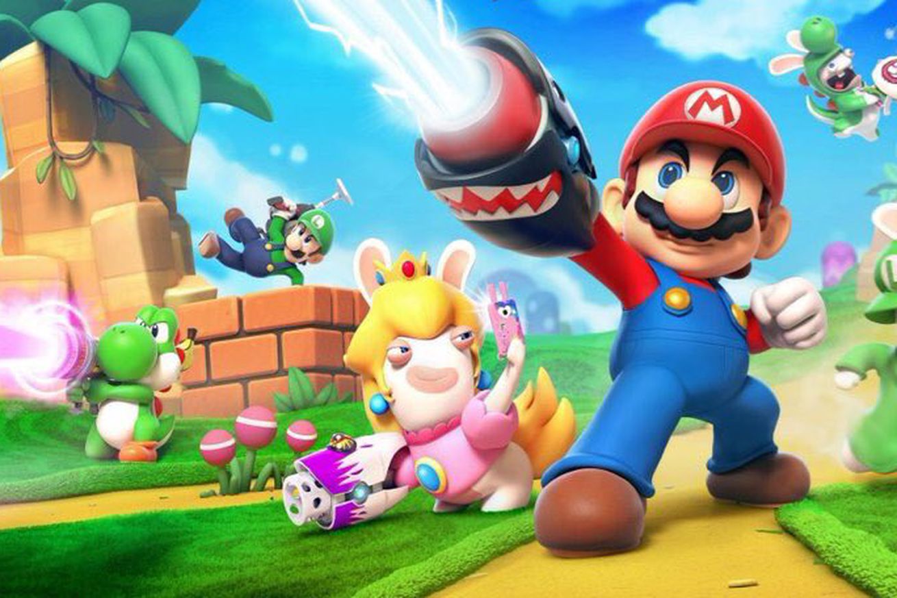 Игра марио 5. Mario Rabbids Nintendo Switch. Mario Rabbids 2. Марио кролики битва за королевство враги. Игра Mario & Rabbids Kingdom Battle Nintendo Switch.