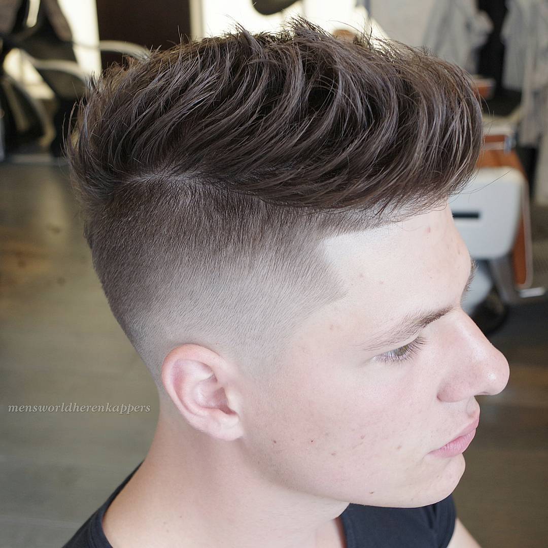 KEEP - Disconnected Undercut For those who want a short haircut with high  impact, the disconnected undercut makes a fantastic choice. The stylish and  eye-catching look features shaved sides with a longer