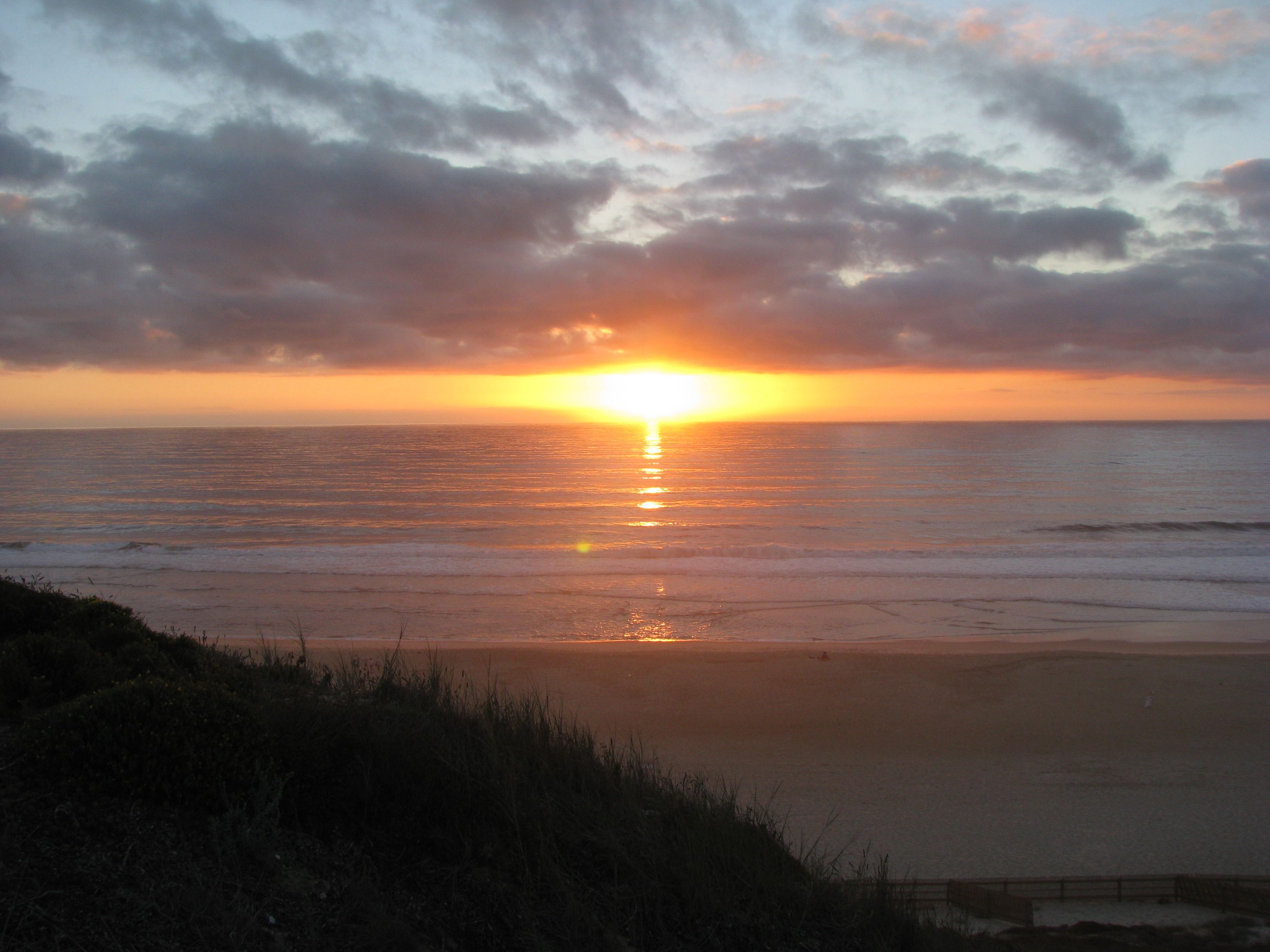 Sunset at Paredes beach.JPG