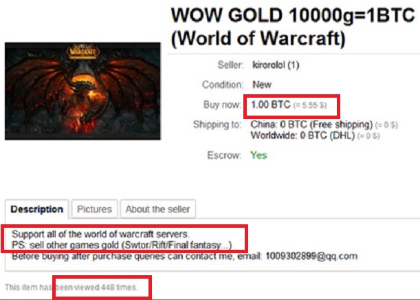 World of Warcraft Gold 4 BTC.jpg