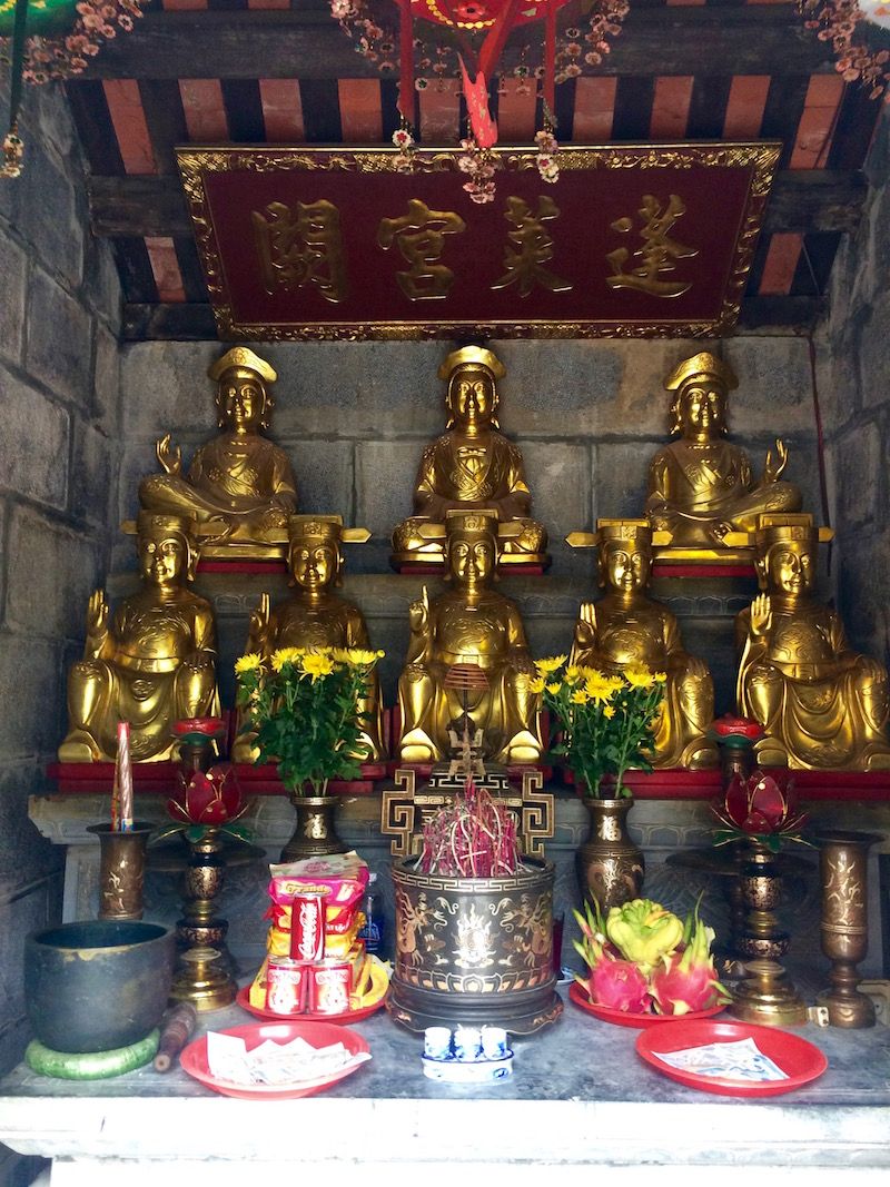 Some of the religious icons insode the temple.jpg