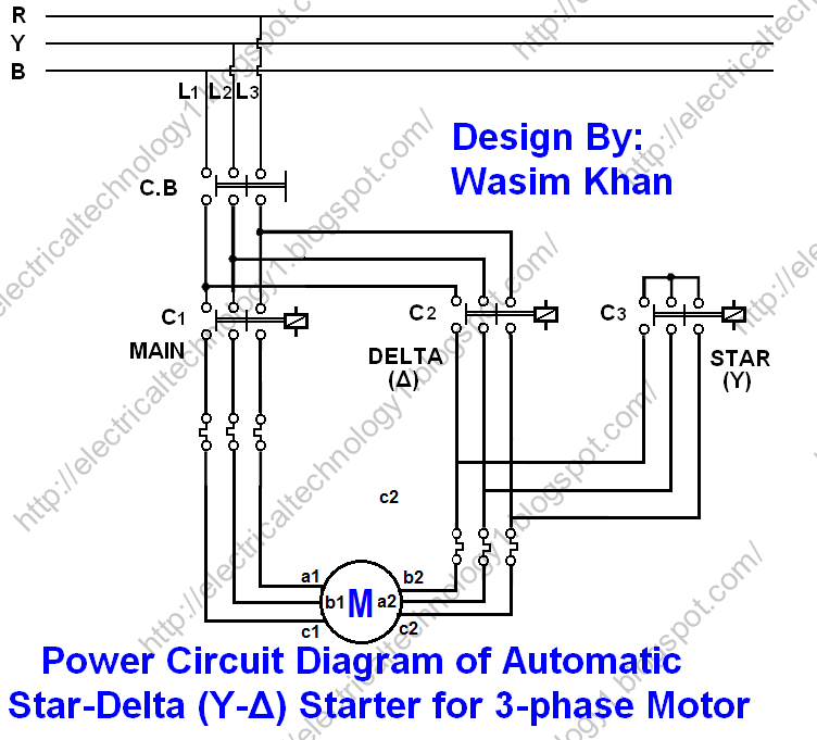 Advantages Of Star Delta 3 Phase Motor Automatic Starter With