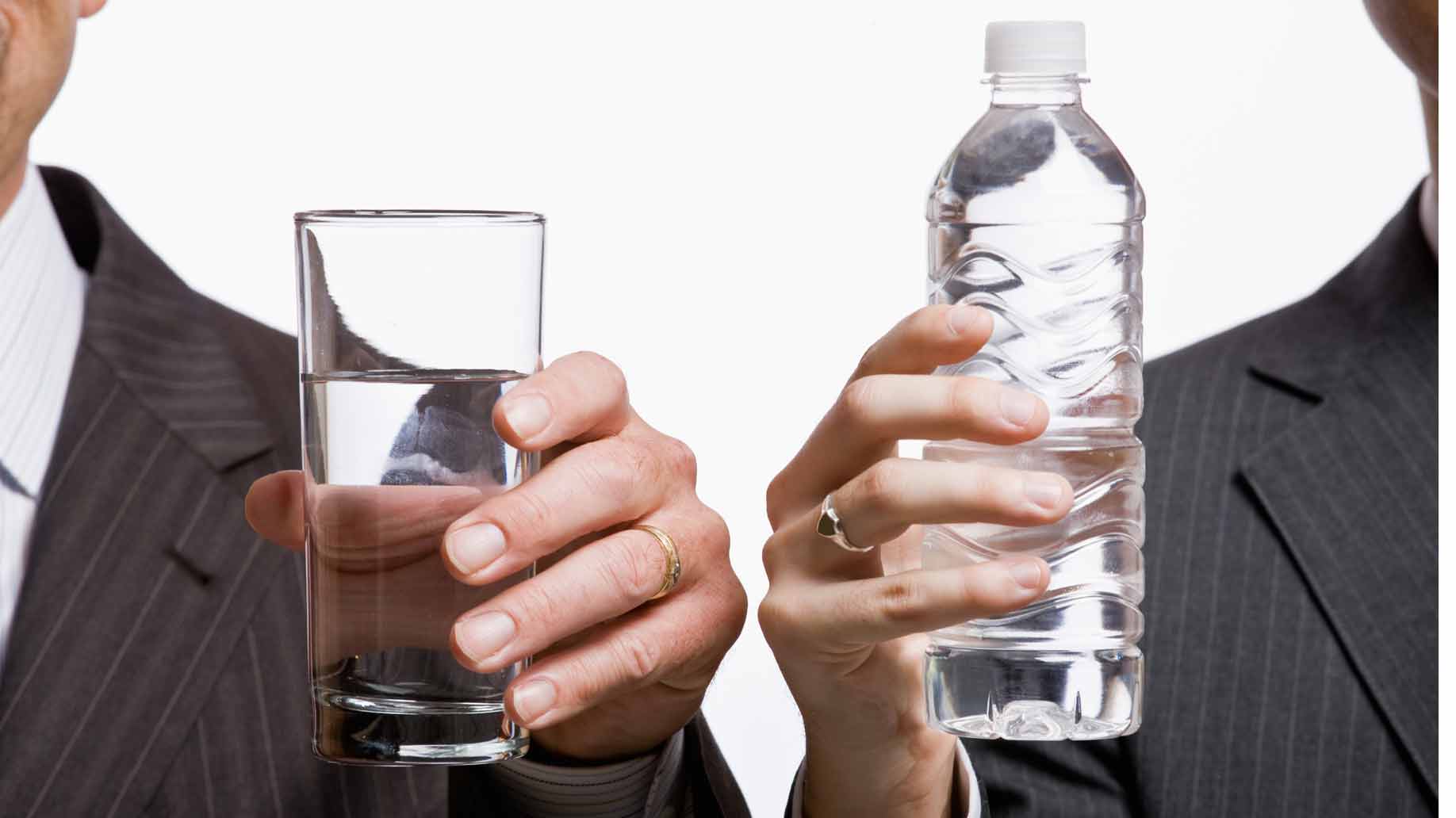 mineral water vs normal water