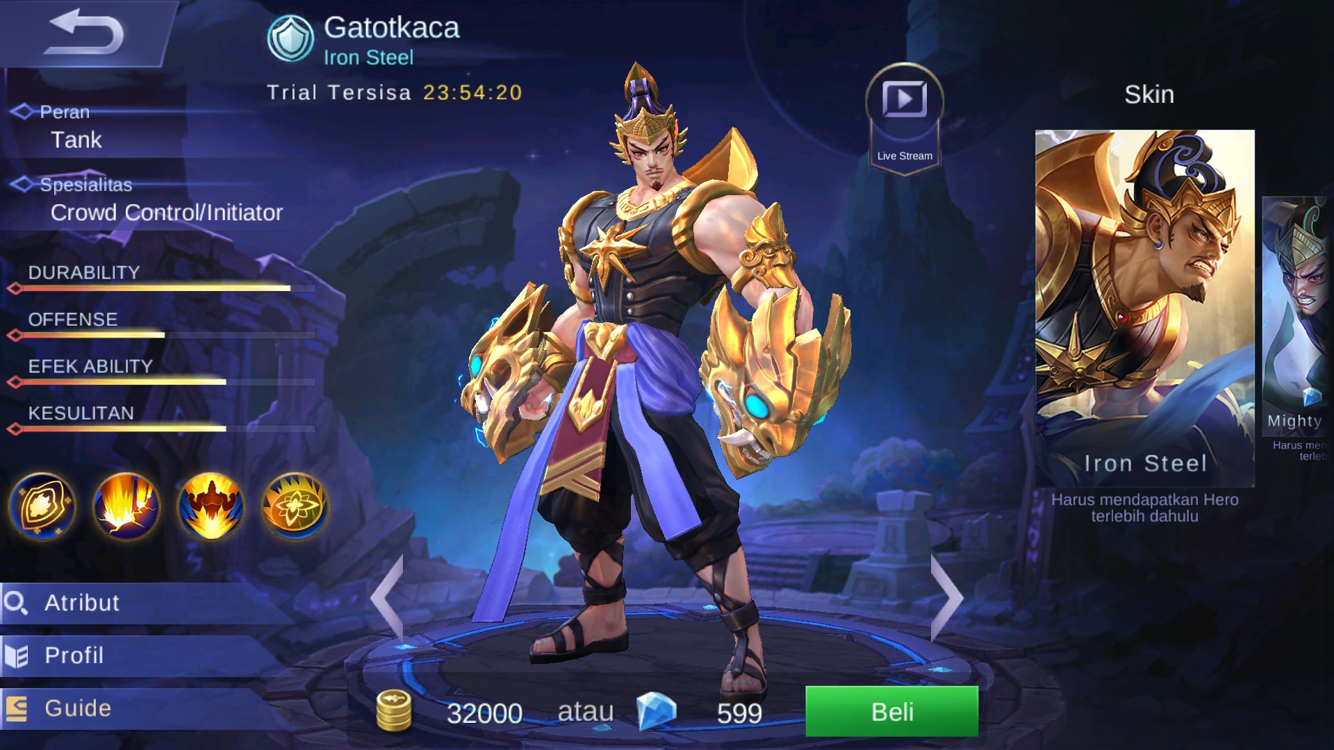 7200 Gambar Mobile Legends Gatotkaca HD
