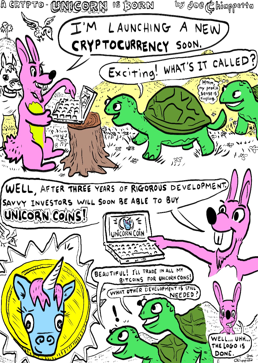 Unicorn Coin Ico To Color Your World Steemit