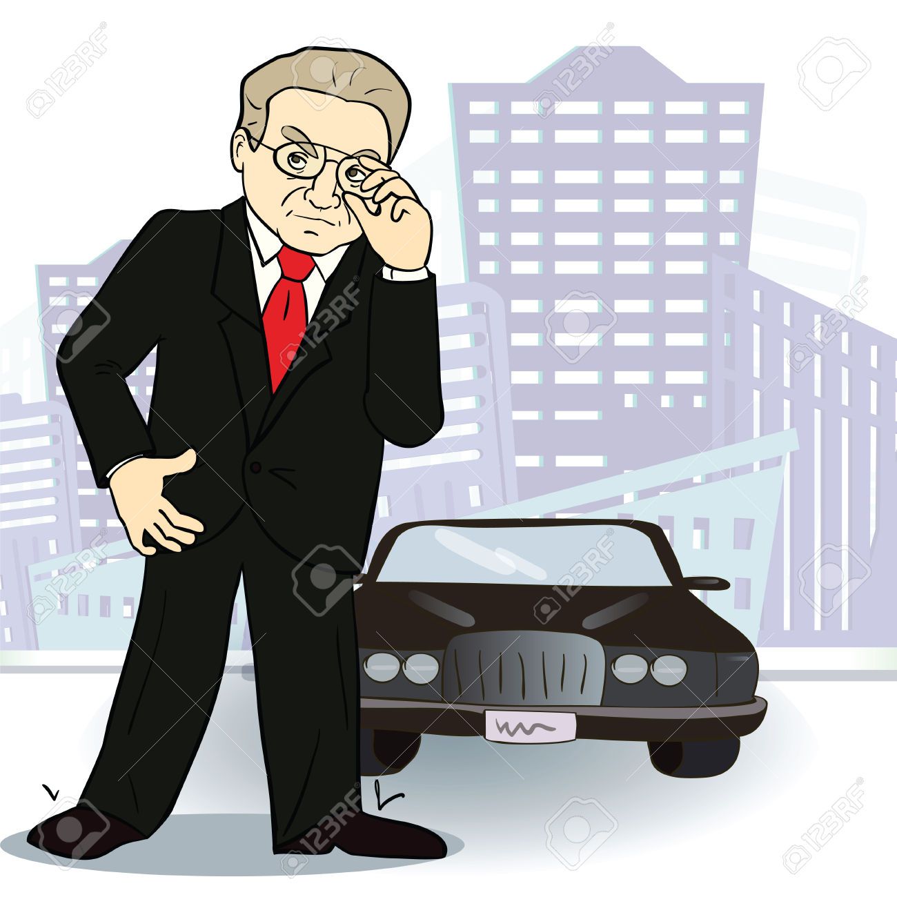 38674048-Businessman-and-car-Rich-man-in-the-city-Vector-Cartoon-image-Stock-Vector.jpg