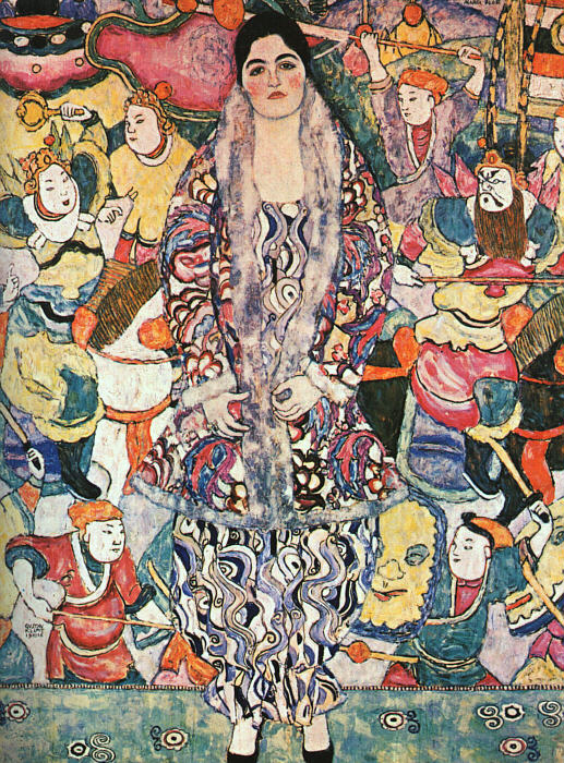 Klimt Friedericke Maria Beer, 1916, oil on canvas, Collectio.jpg