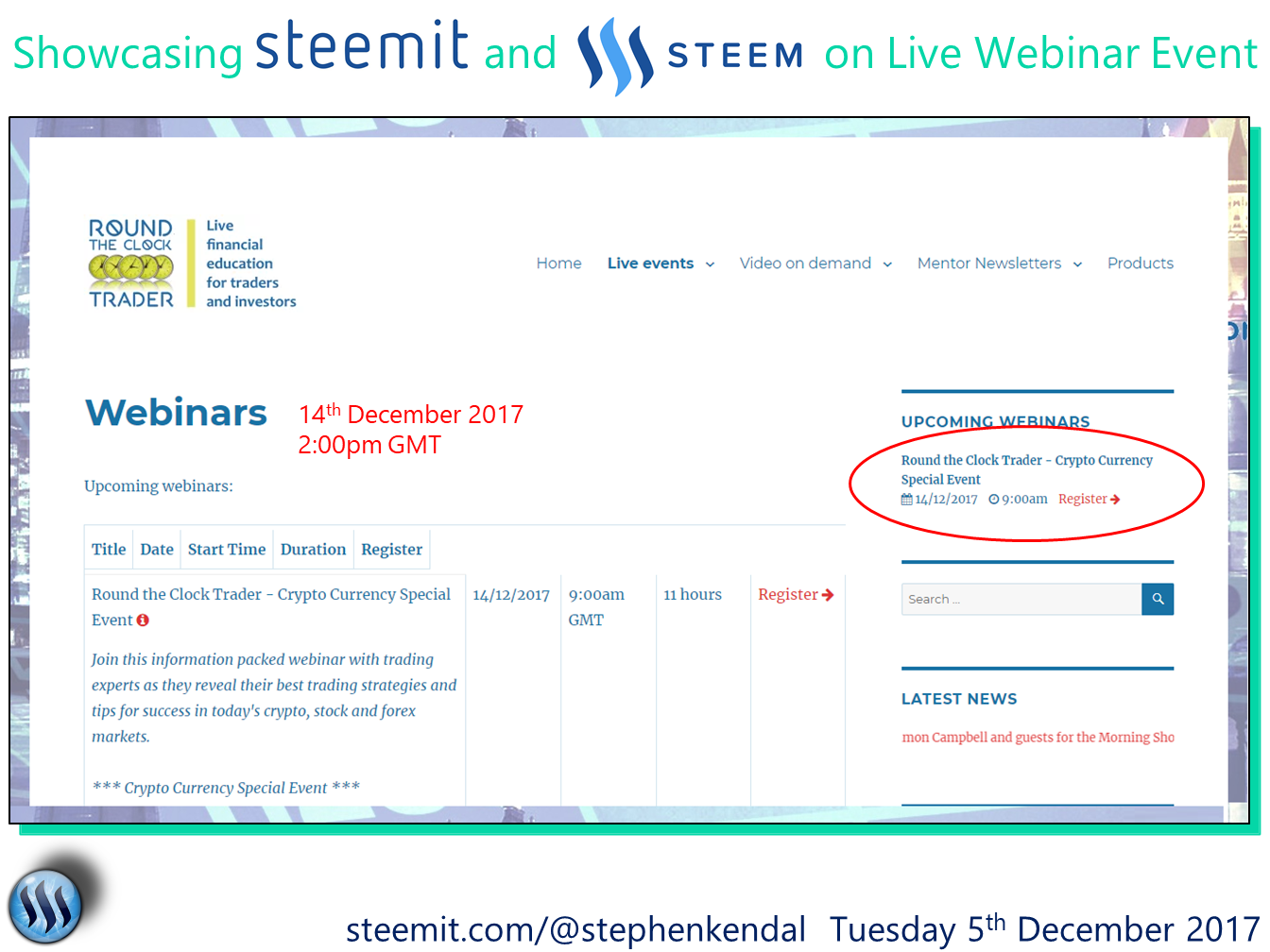 Showcasing Steemit and Steem at Live Webinar Event.png