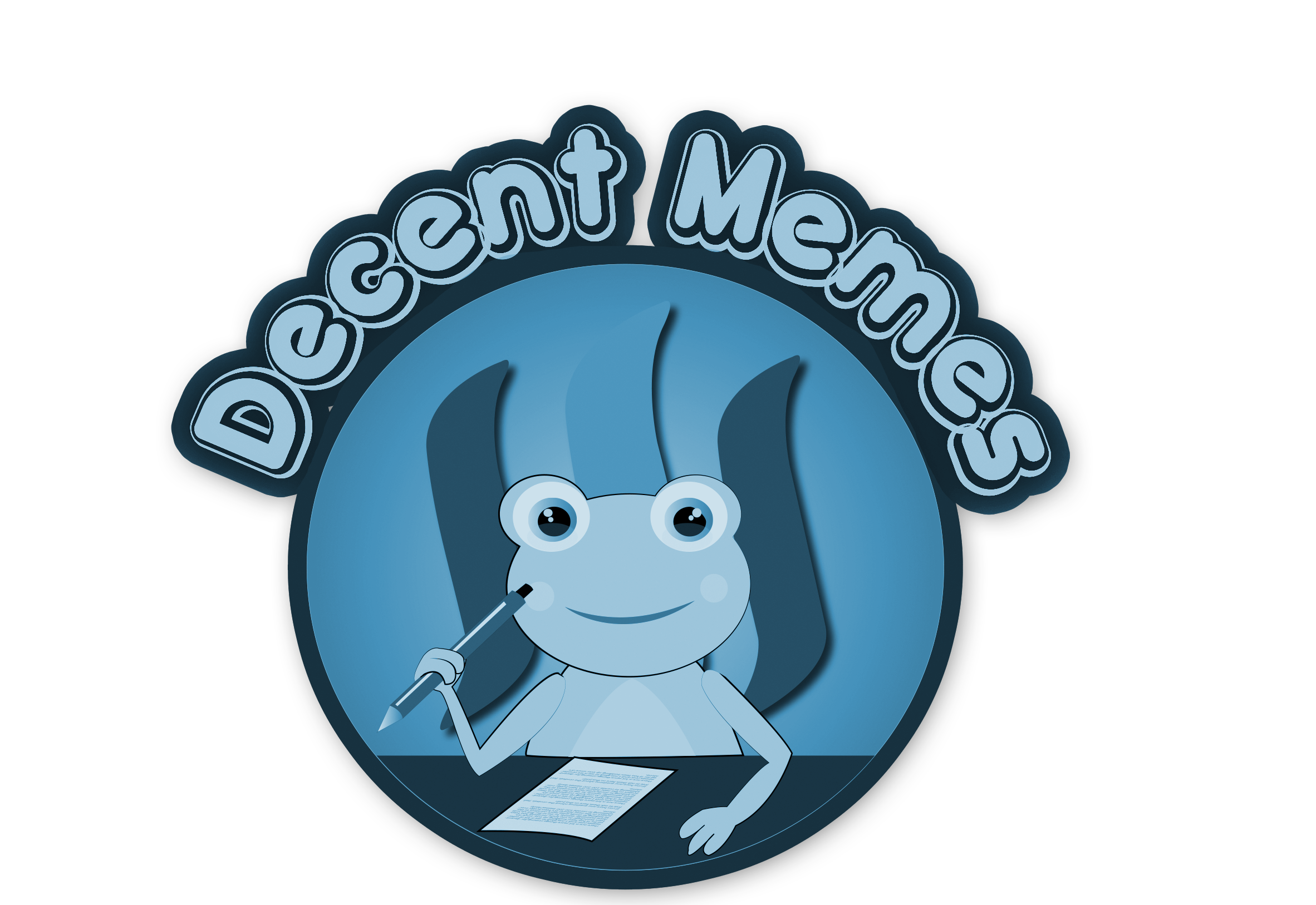 Decent Memes logo Blue 1.png