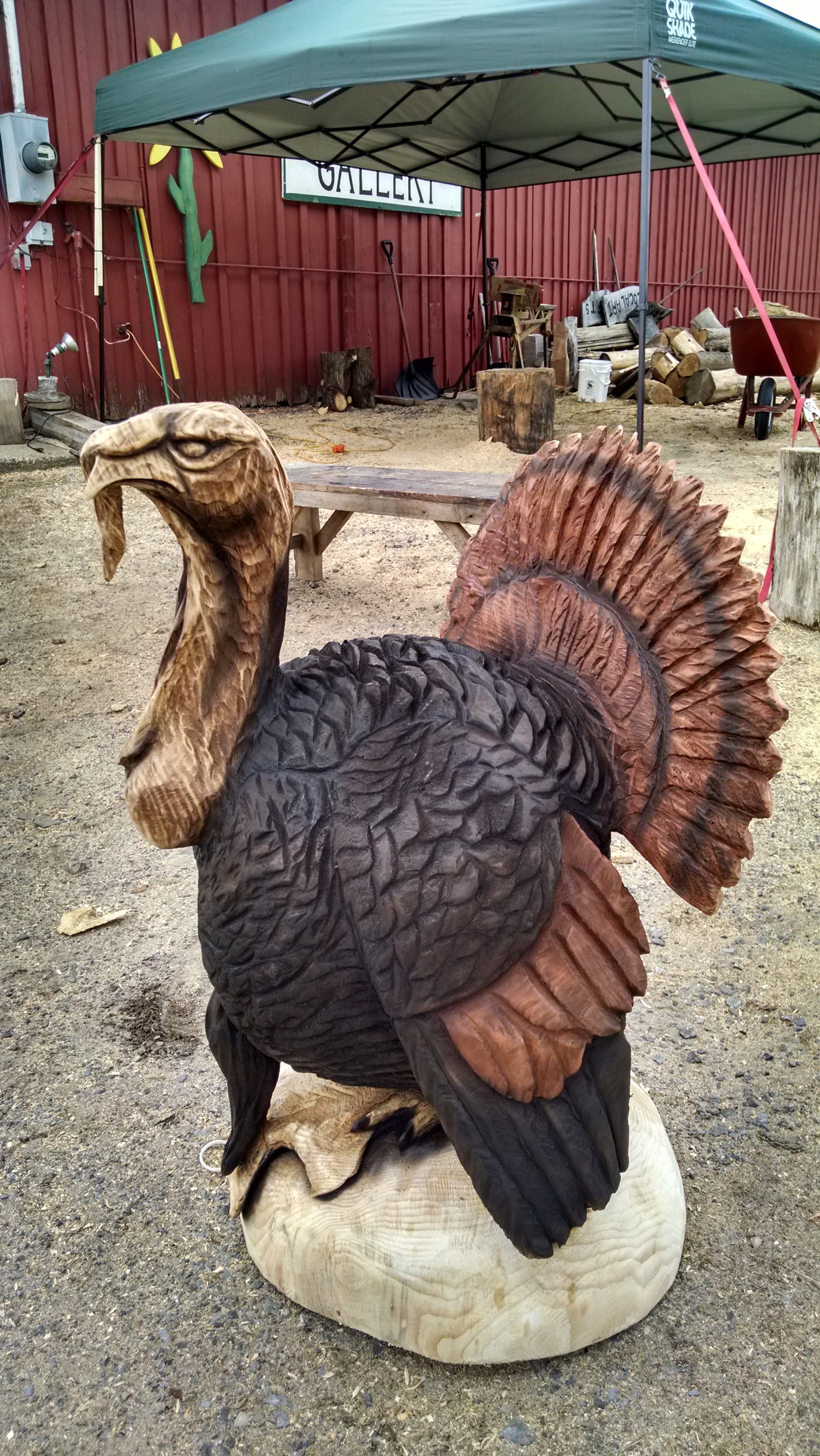 Carve Turkey Like A Boss, With A Chainsaw (kinda)