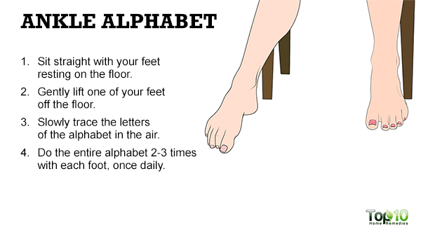 Ankle Alphabet Drawing