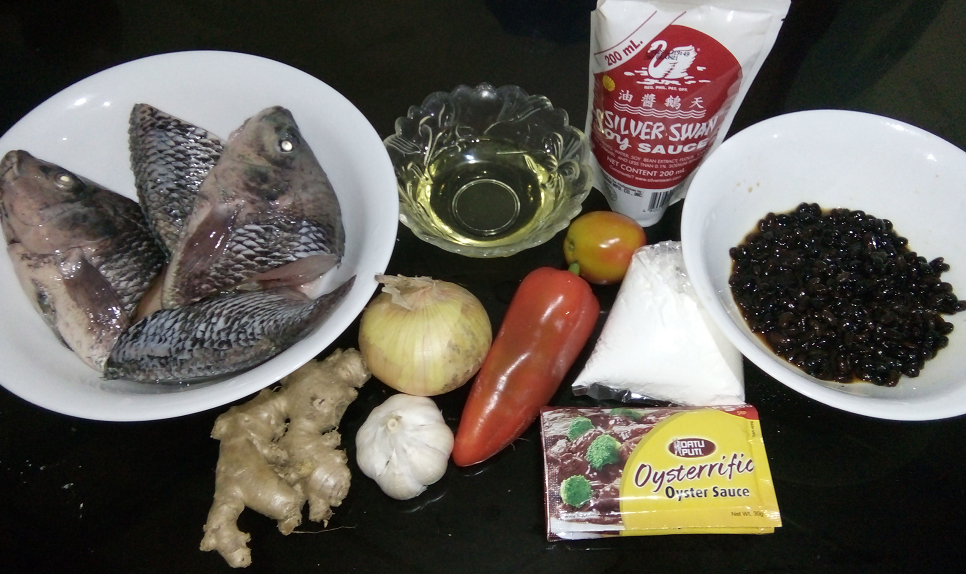 This is how i cook "Tilapia with Tausi" (St. Peter's Fish with Salted