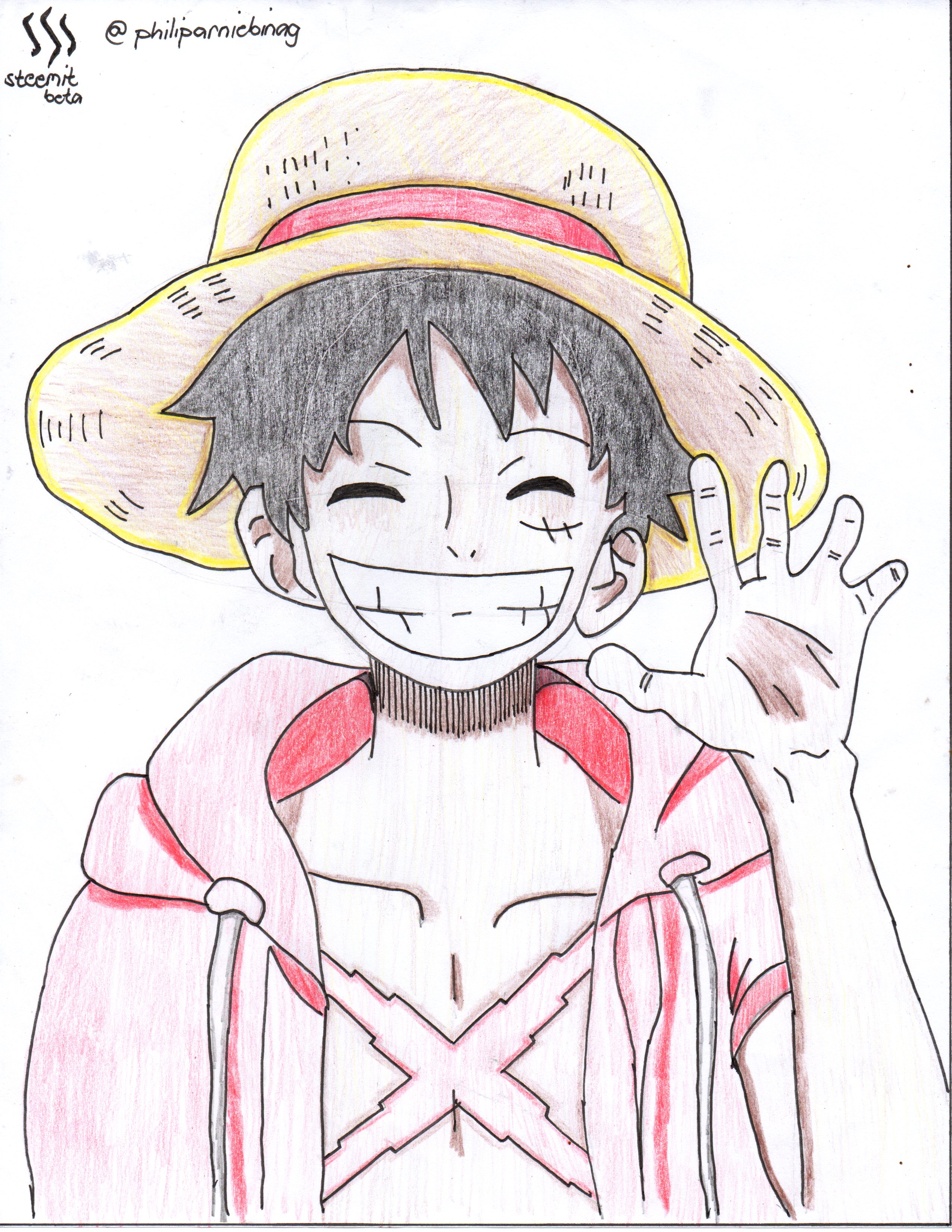 Anime character Monkey D Luffy  Threads