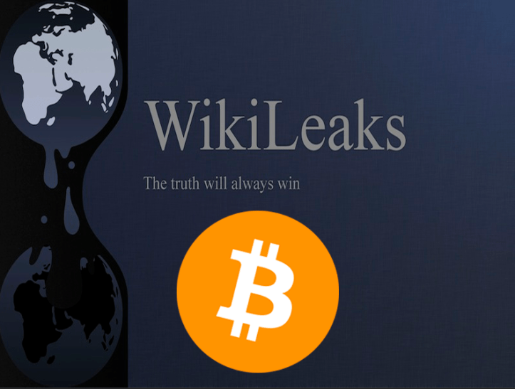 bitcoins wikileaks logo