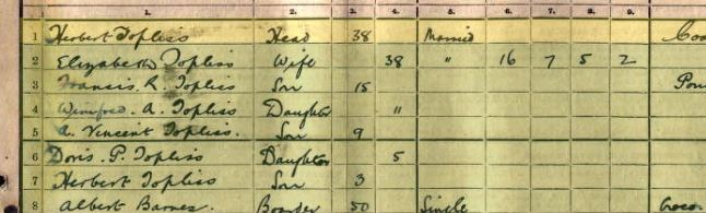 1911 census herbert toplis junior blackwell.JPG