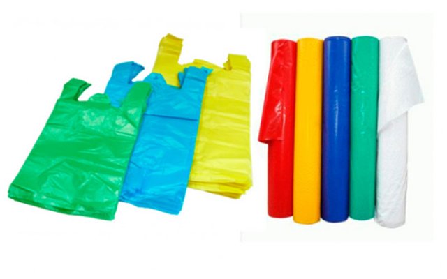 Como doblar bolsas de plastico
