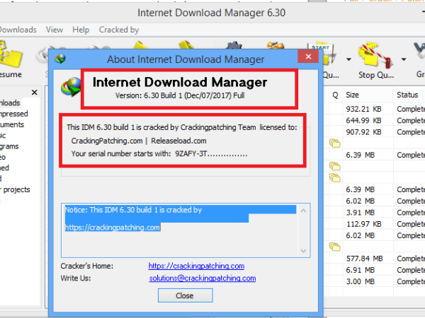 Internet download manager crack