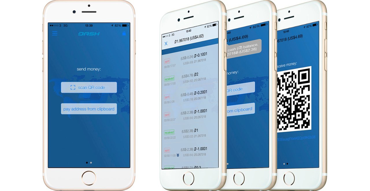 Dash ios. Money scan.