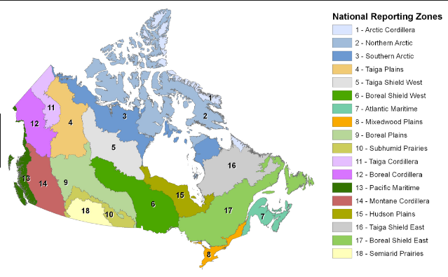 Климат и природные зоны канады