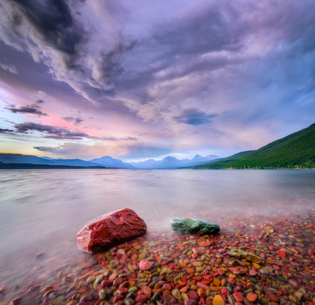 Glacier NP Lake