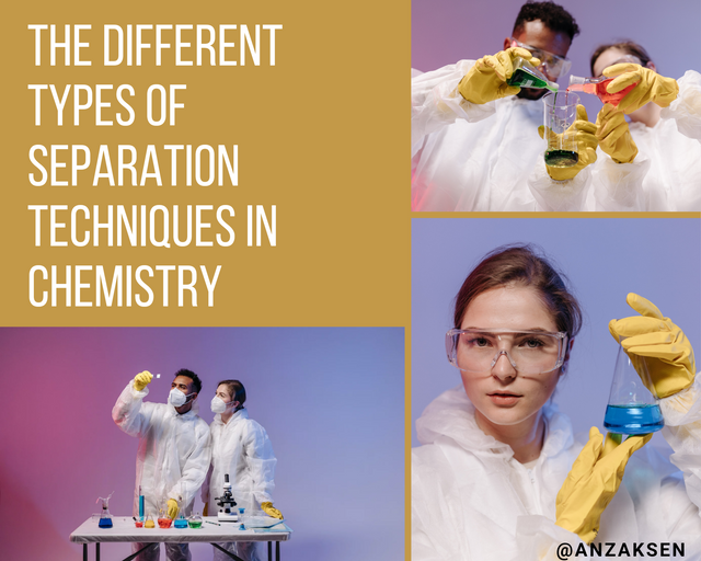 The different types of separation techniques in chemistry — Steemit