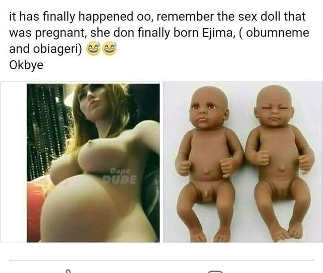 Photo of the day: The Pregnant sex doll gives birth — Steemit