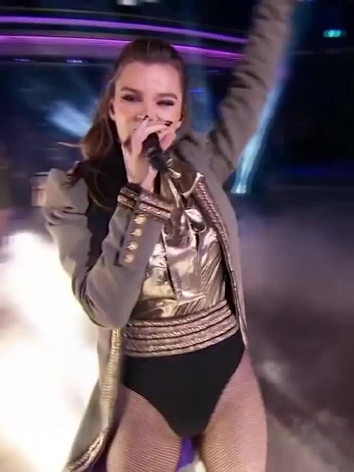 Hailee Steinfeld on Dancing with the Stars. 