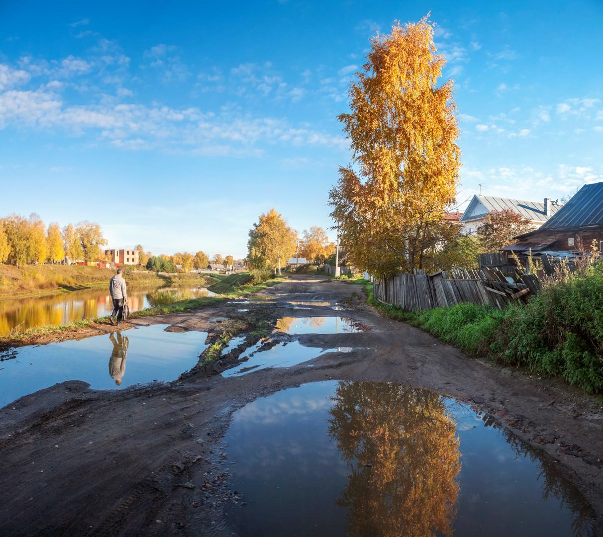 осень выдалась