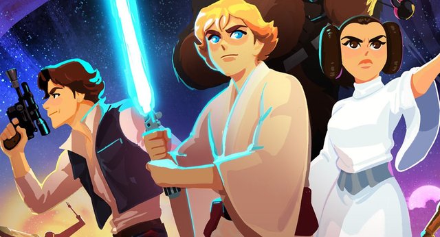 star wars comics kids