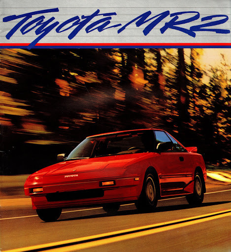 Toyota MR2 AW11 - Brochure 1985 — Steemit