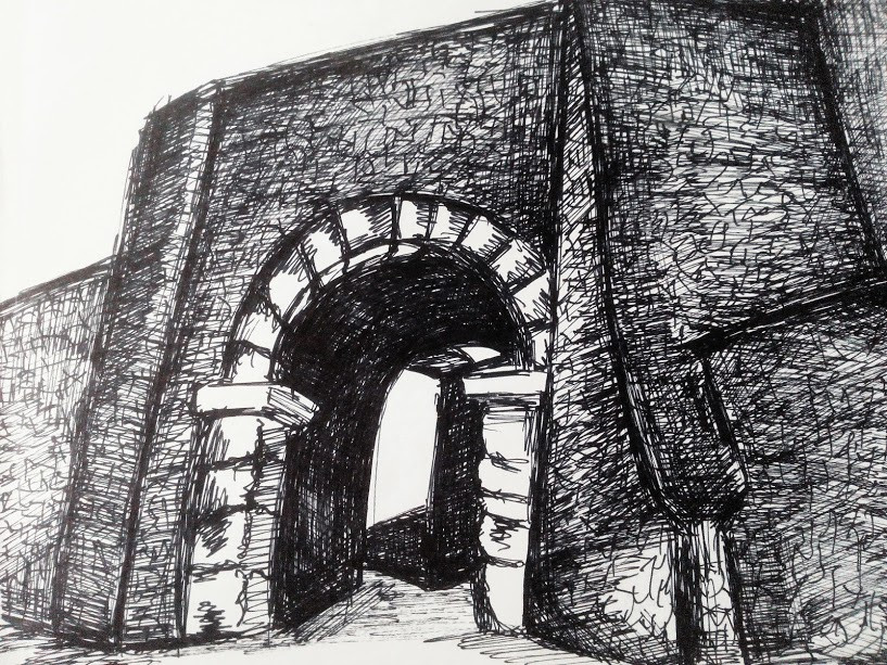 Old Roman entrance