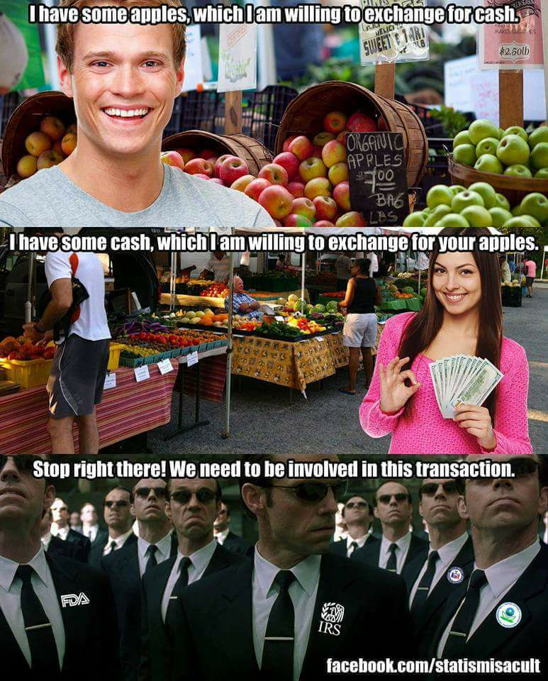 We have got some apples. I have some Apples. Some Apples. Some Cash. Government meme.