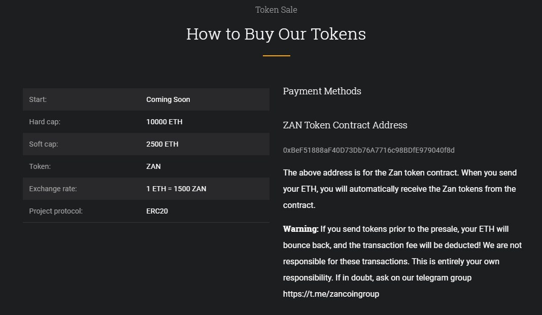 Send token