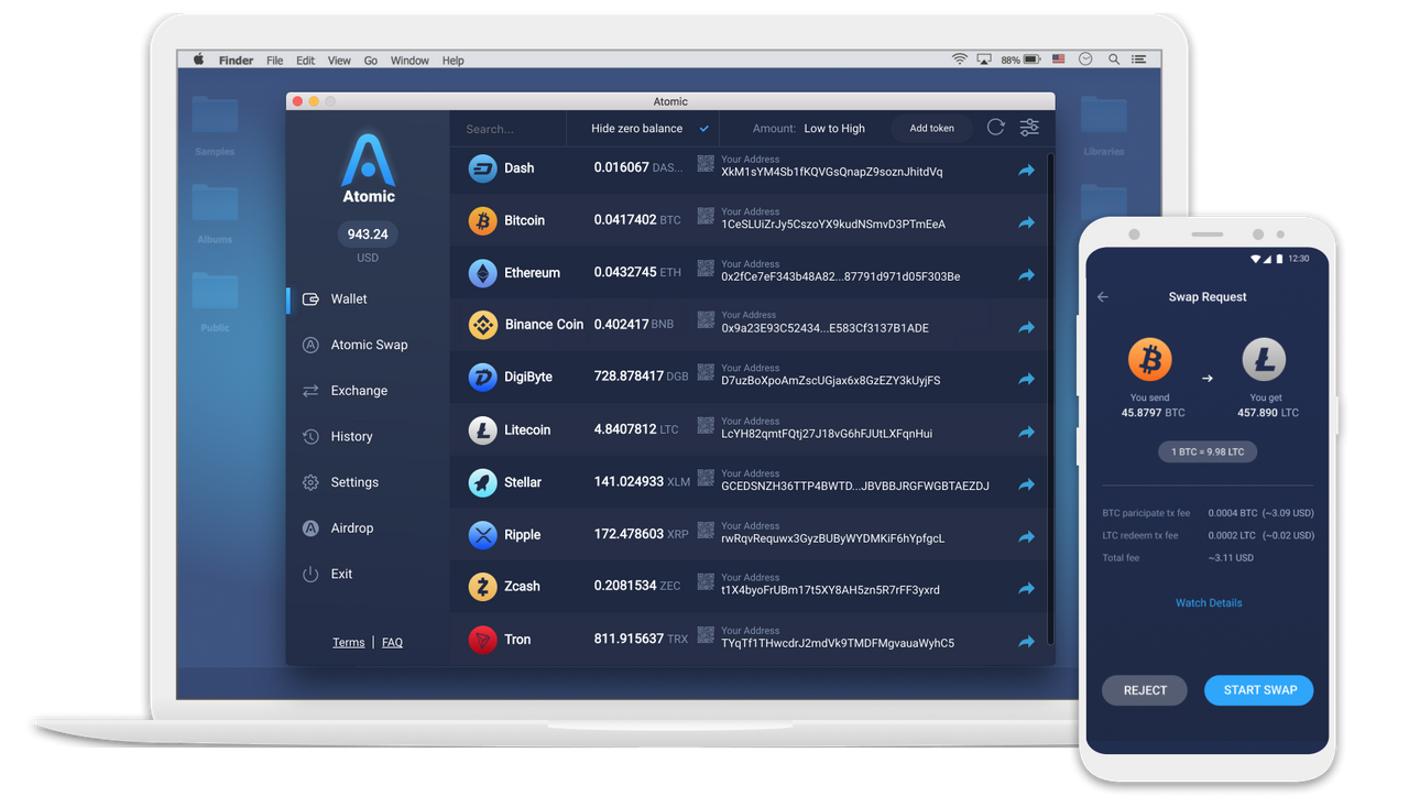 Atomic криптокошелек. Atomic кошелек. Интерфейс криптокошелька. Десктопные кошельки.