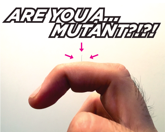 MUTANT SEARCH #1 - HAIR(S) GROWING MID-FINGER, GENETIC MUTATION?!? DO ...
