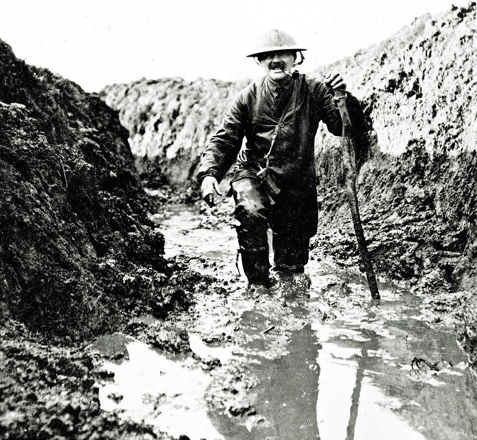 Первая мировая война грязь