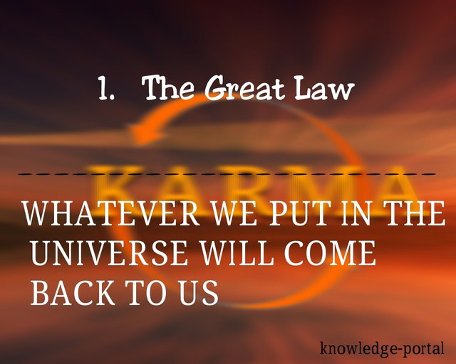 The 12 Laws of Karma — Steemit
