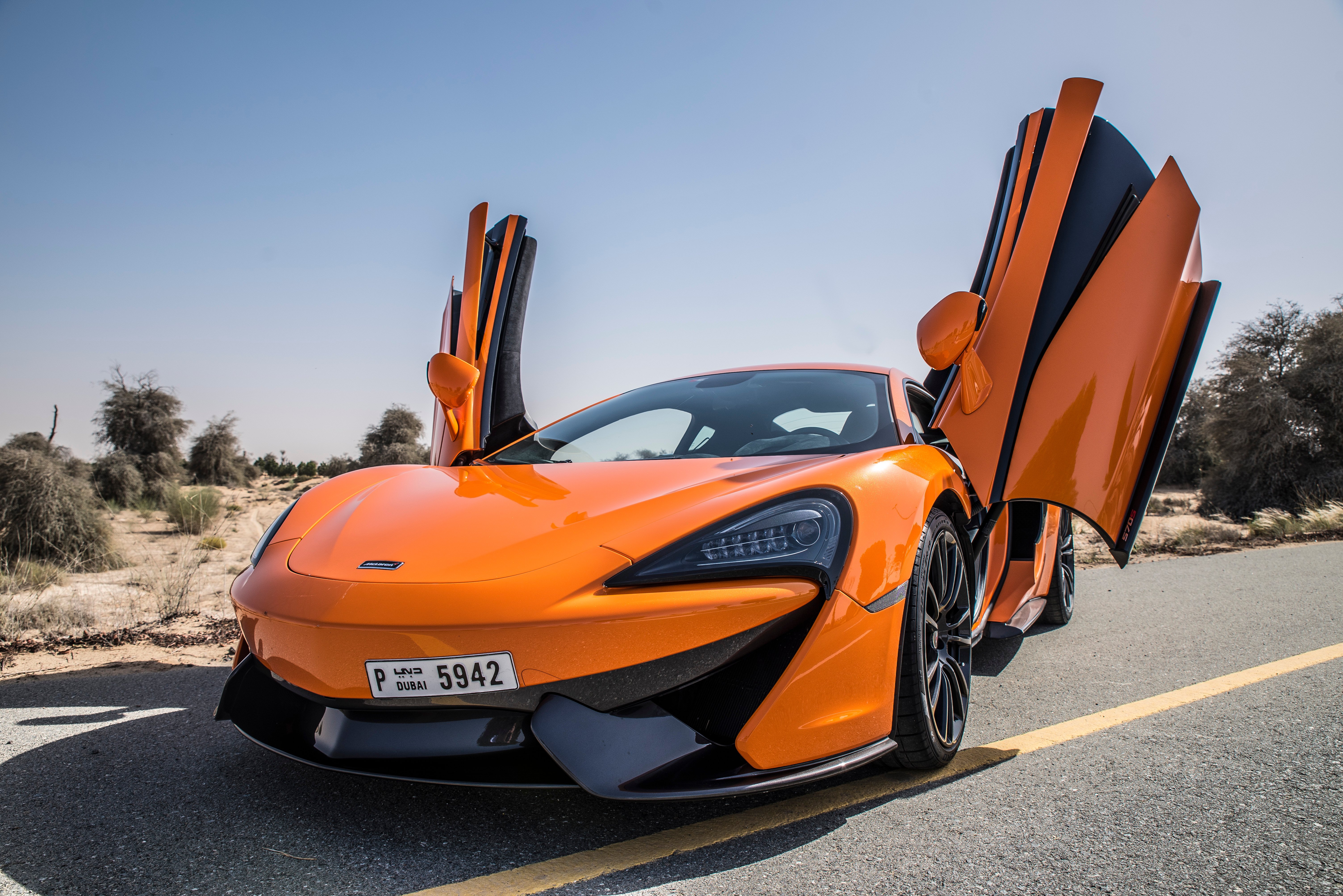 MCLAREN 570s сзади